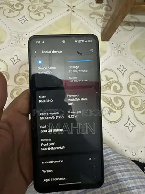 Realme C55 128 GB Black