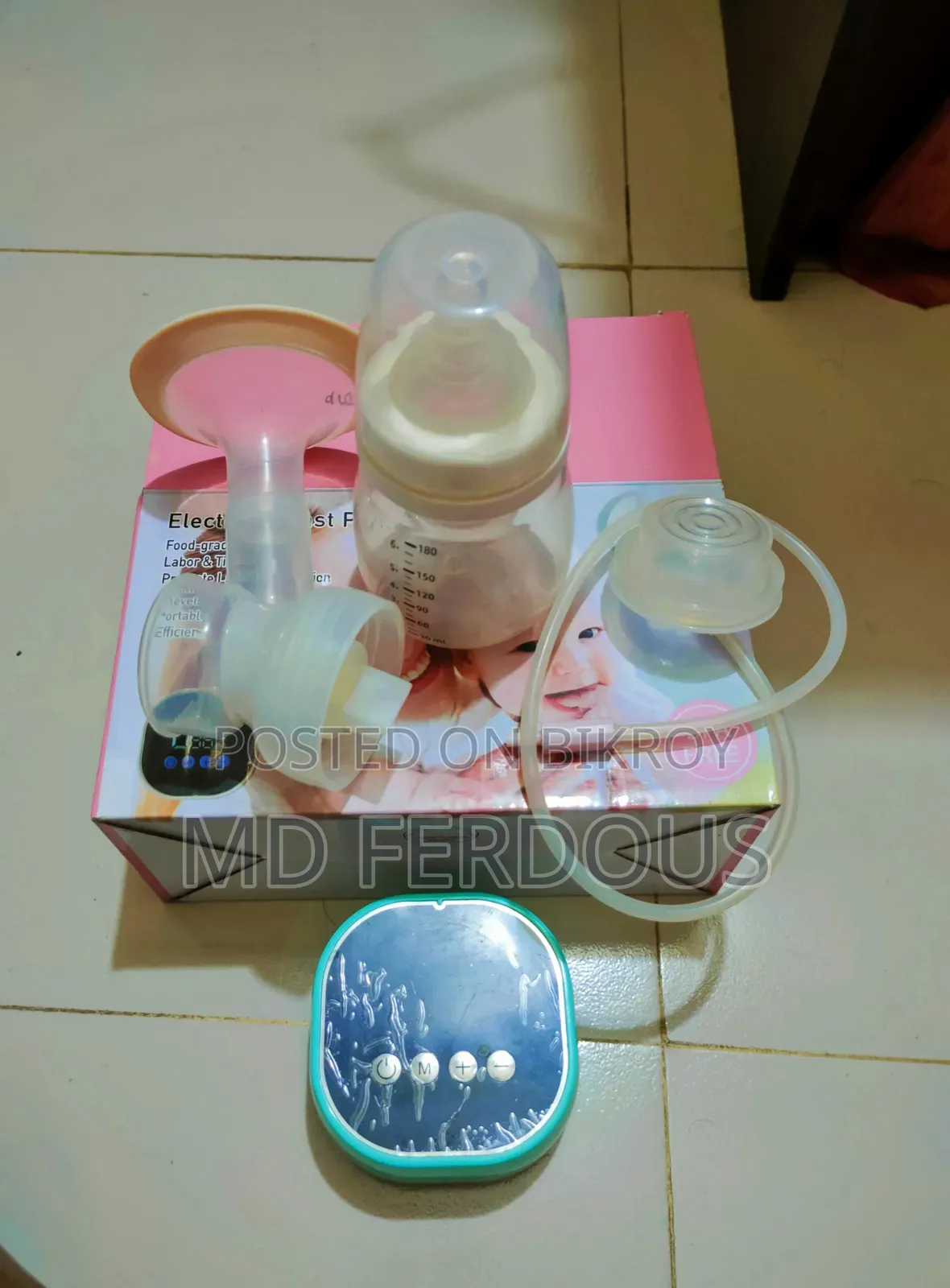Breast Pump, Extra Fiber Pillow and Baby Pillow Set