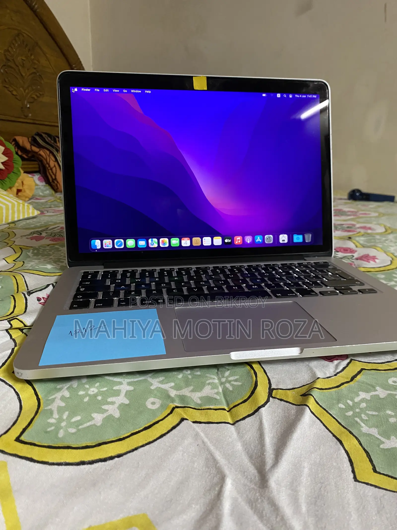 Laptop Apple MacBook Pro 2015 8GB Apple M1 Pro SSD 256GB