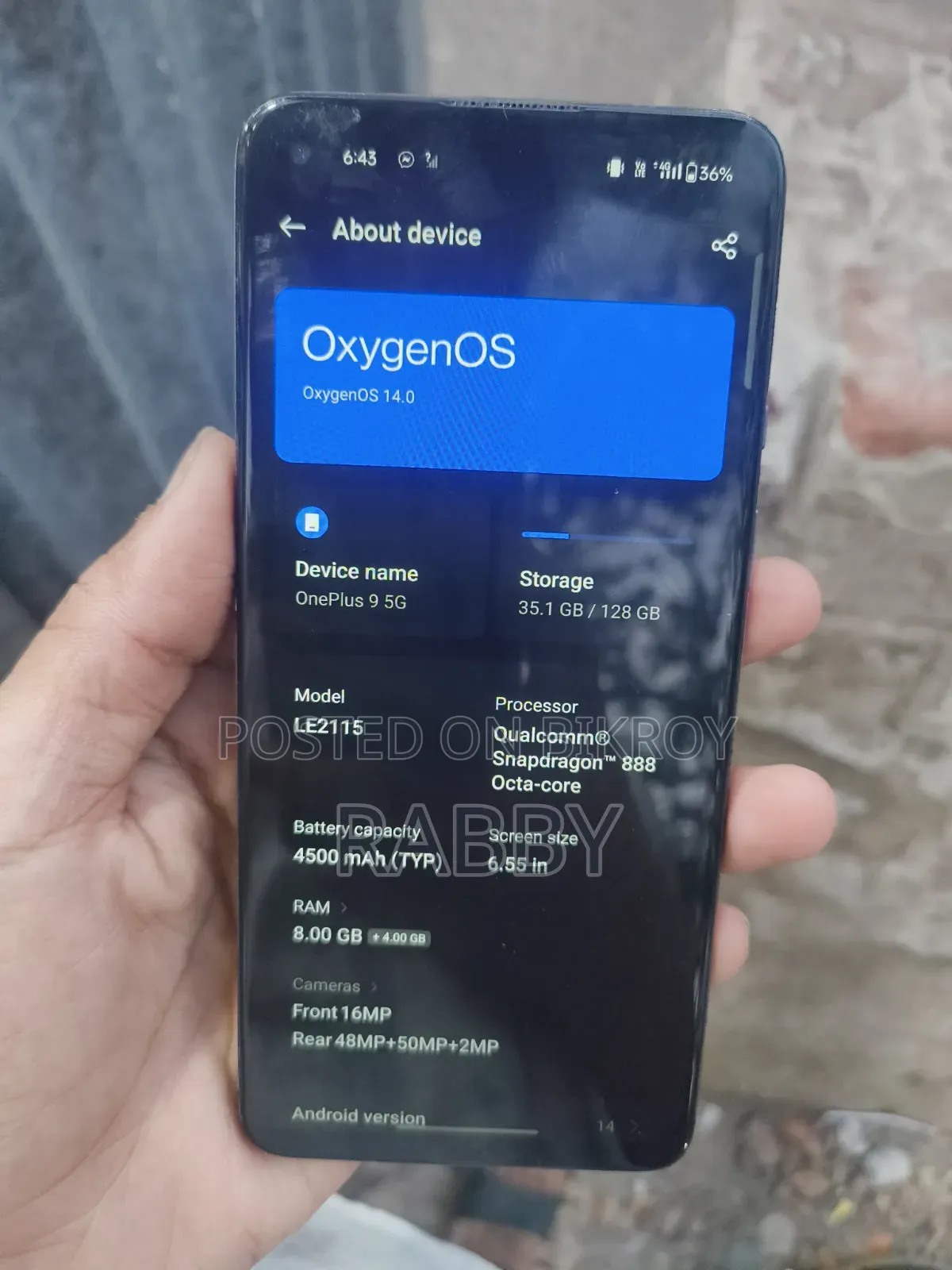 OnePlus 9 128 GB Black