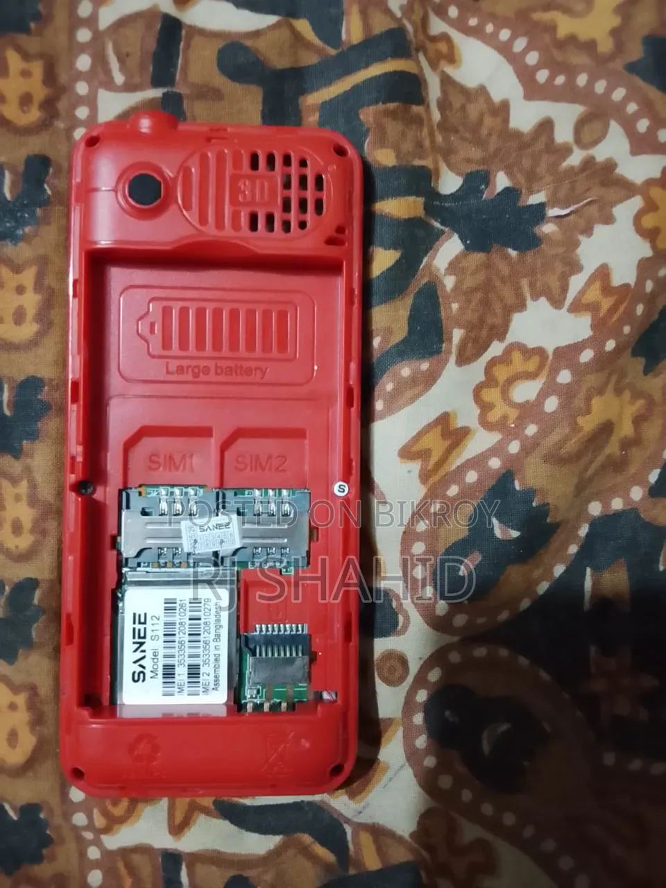 New Blackview BL5000 128 GB Red