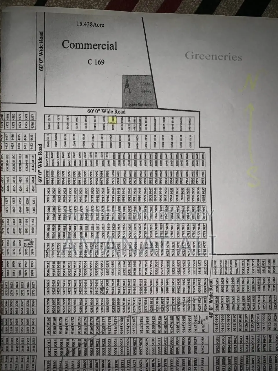 Land For Sale Next To 300 Feet Block N Food And Fun Project.