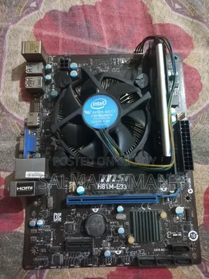 Desktop Computer MSI Model 12GB Intel Core I5 HDD 256GB