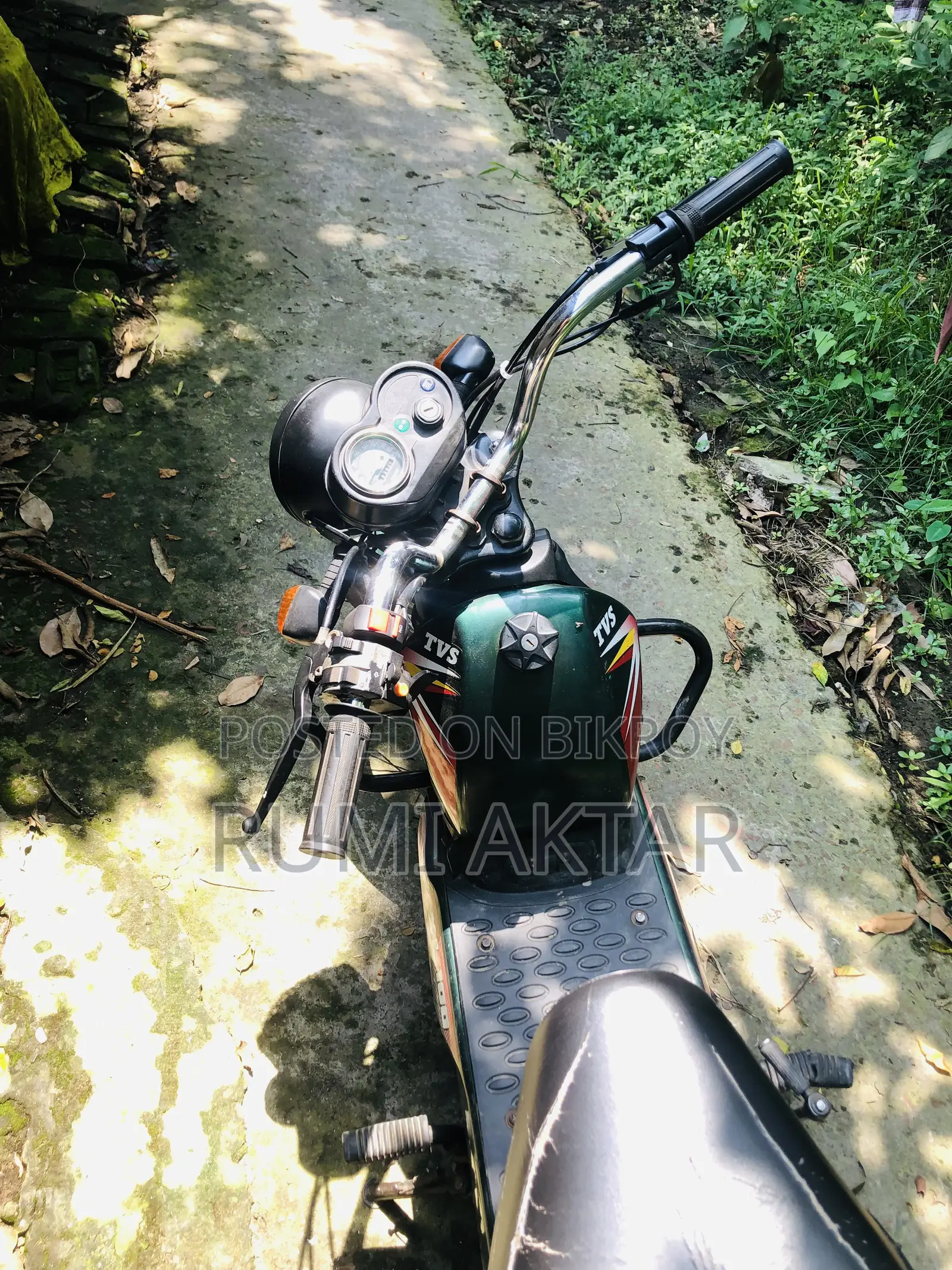 TVS XL 100 2022 Green