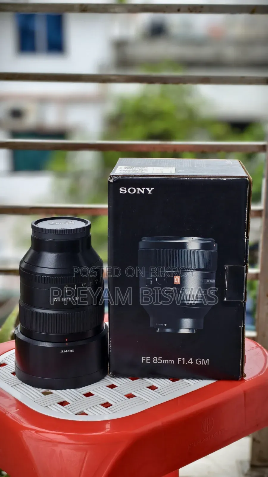 Sony 85mm 1.4 G-Master Lens