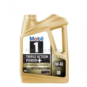 Mobil 1 Engine Oil 0w-40 - 4-liter - Original & Intact By Mjl Bd