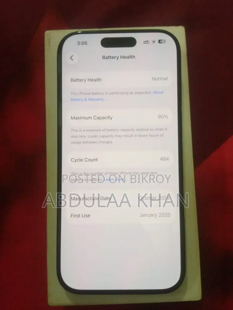 Apple iPhone 16 Pro 256 GB Black