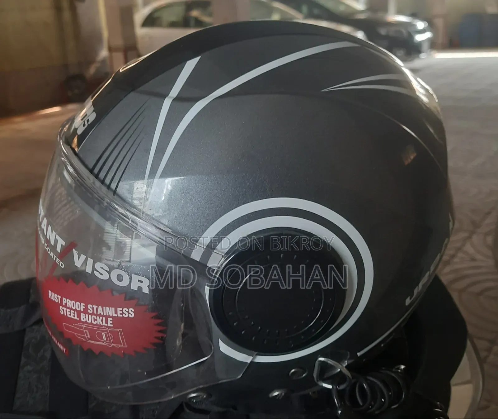 Helmet is brand new Studds L size