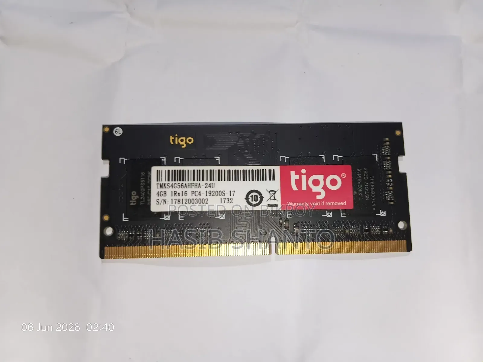4gb Ddr4 Laptop Ram