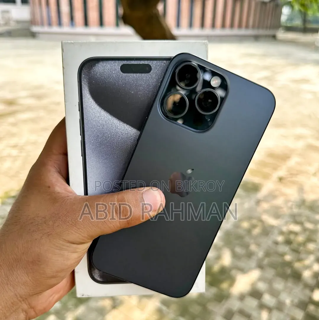 Apple iPhone 15 Pro 256 GB Black