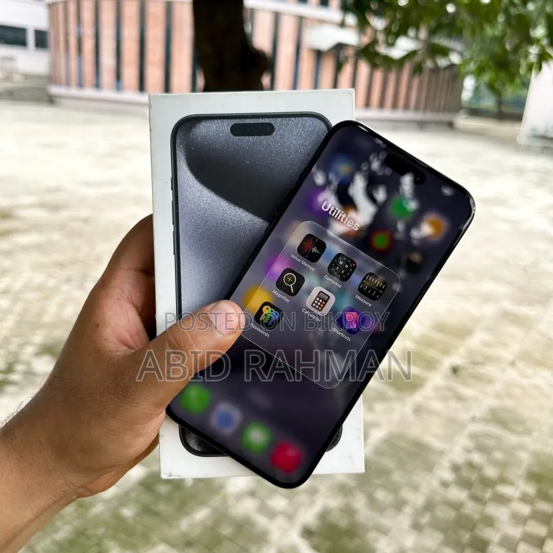 Apple iPhone 15 Pro 256 GB Black
