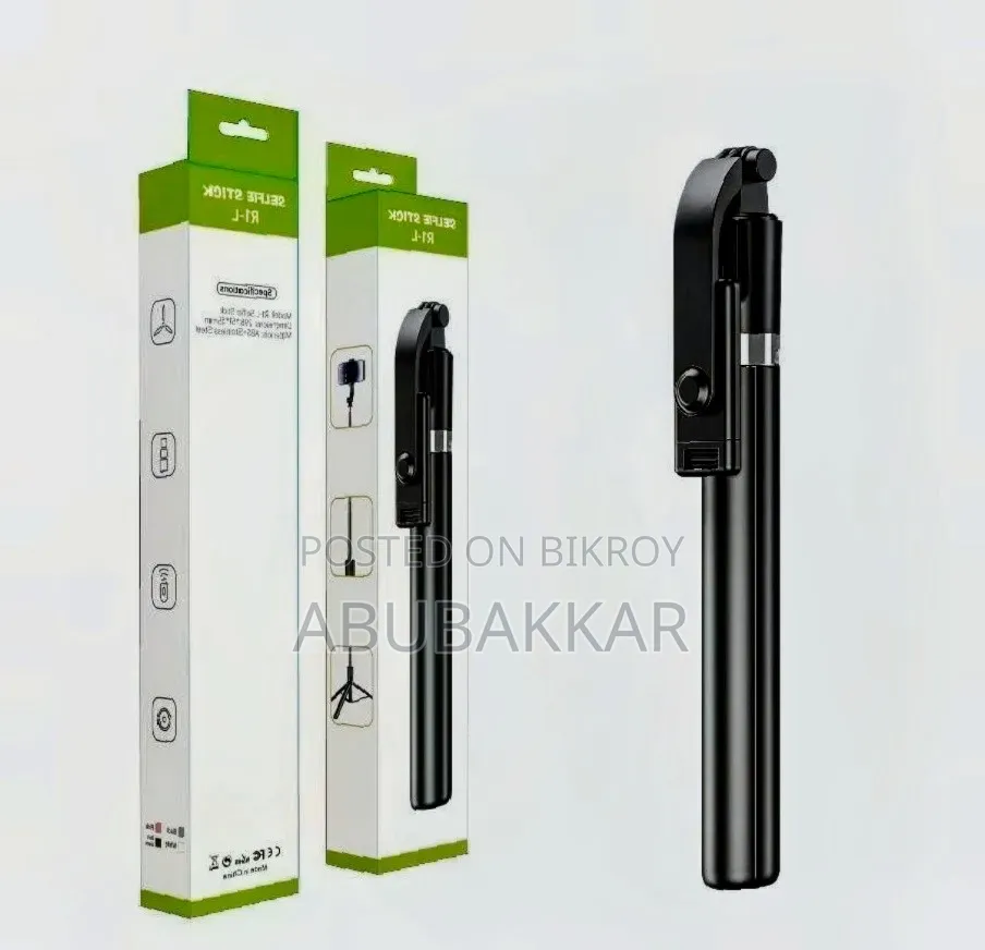 R1l 3-in-1 Wireless Bluetooth Remote Selfie Stick With Tripod