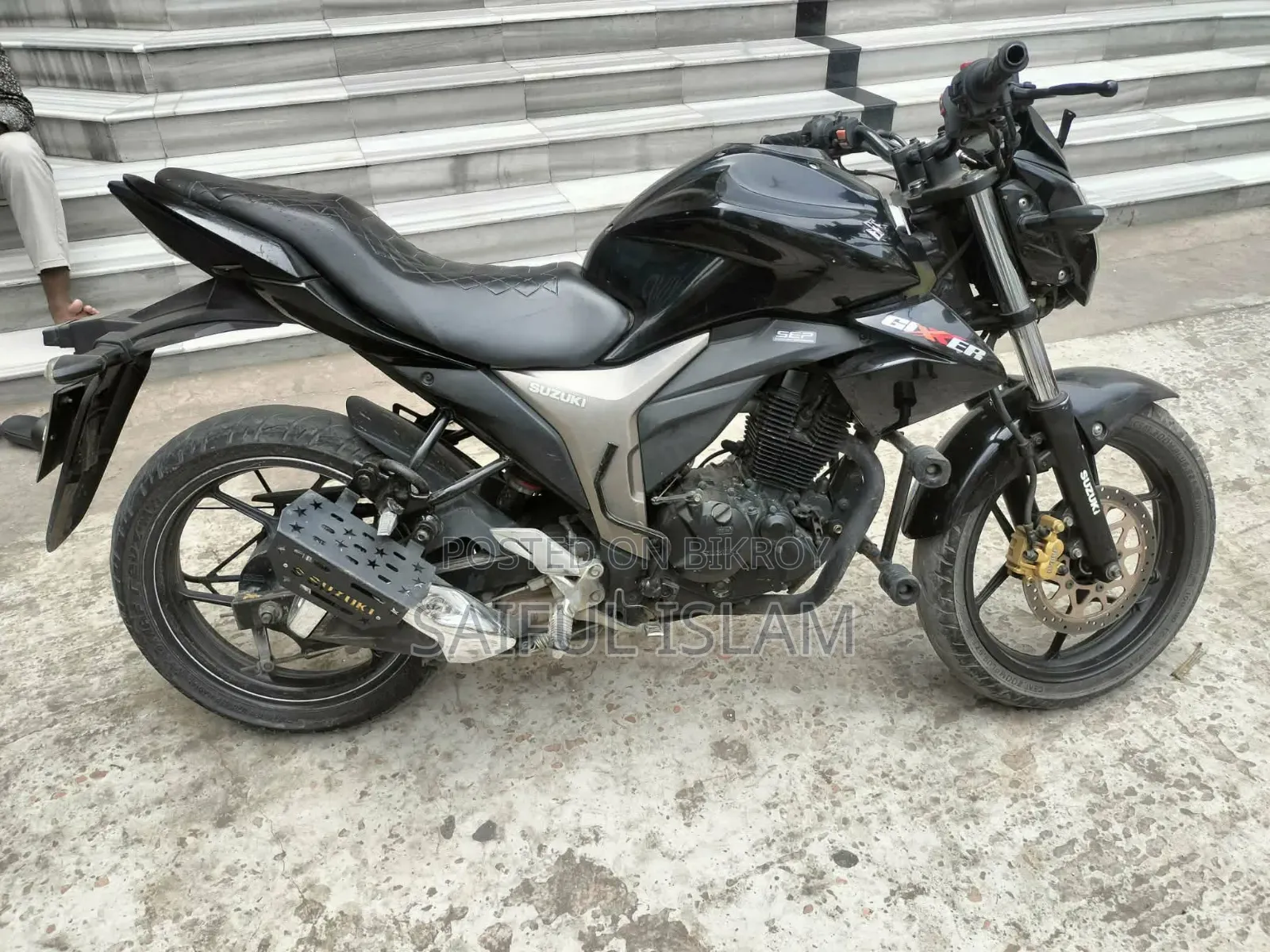 Suzuki Gixxer Monotone 2022 Black