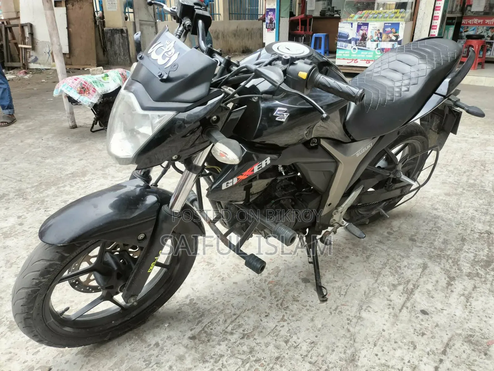 Suzuki Gixxer Monotone 2022 Black