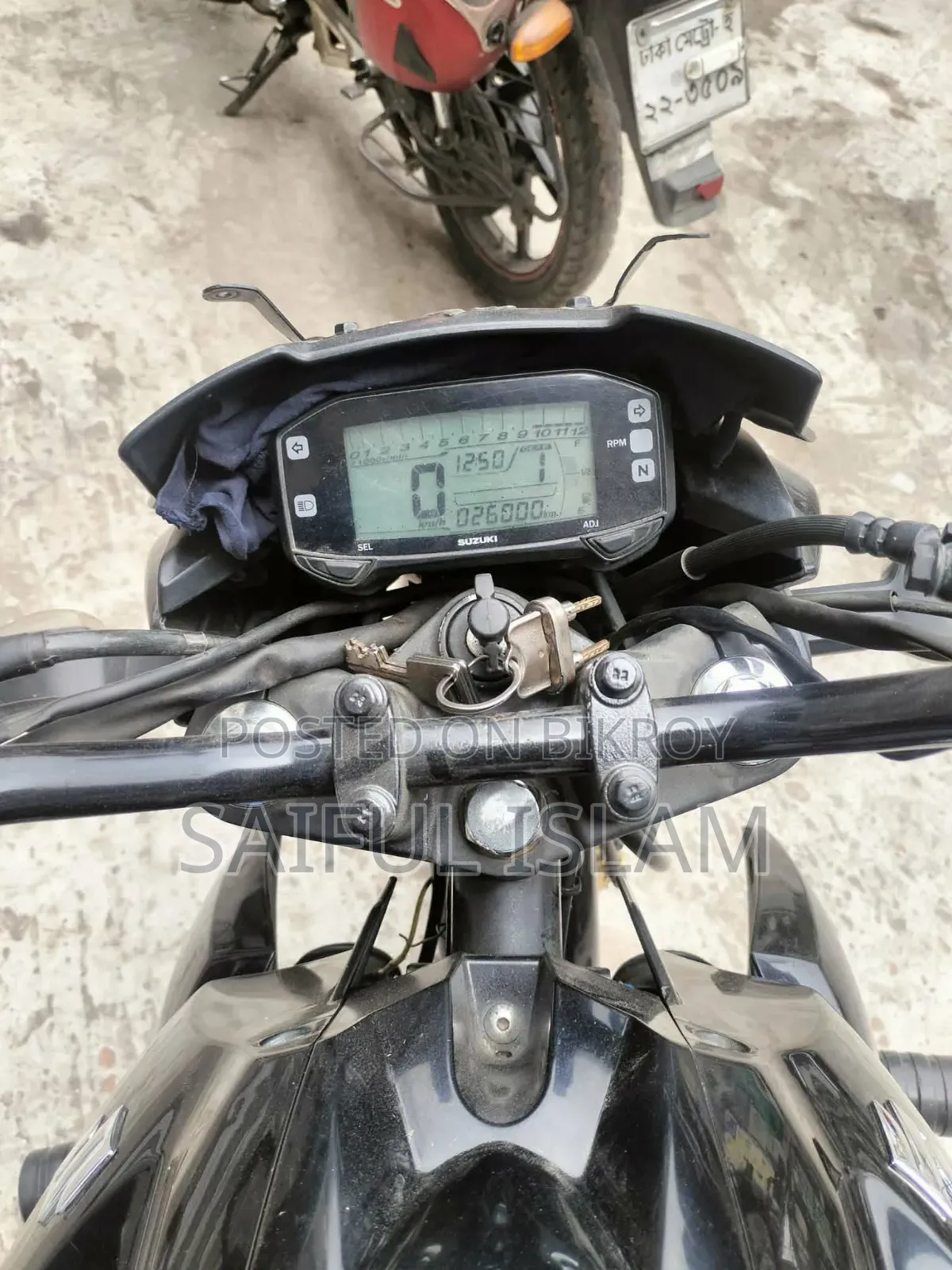 Suzuki Gixxer Monotone 2022 Black