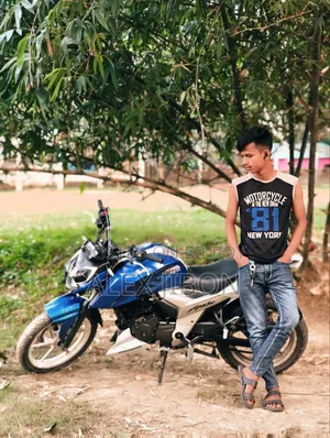 TVS Apache 160 4V 2019 Blue