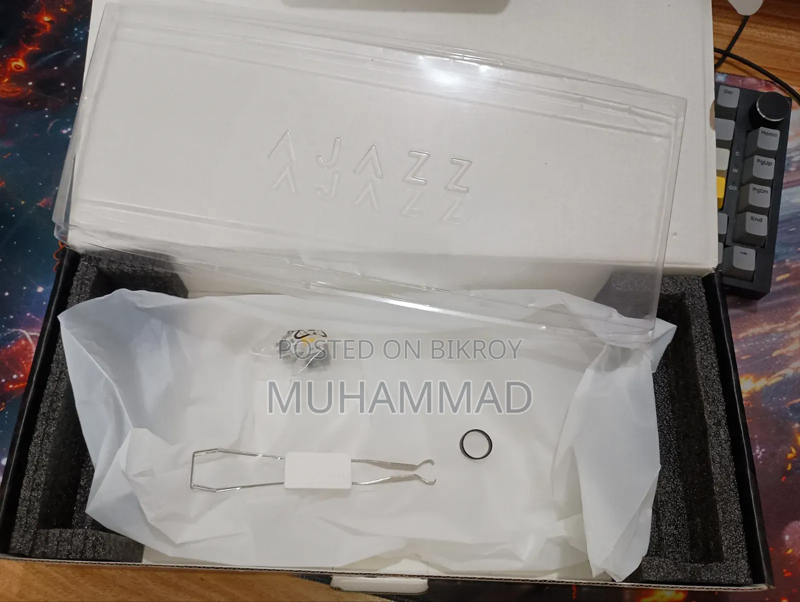 Ajazz Ak820 75% RGB Gasket-Mounted Wired Mechanical Keyboard