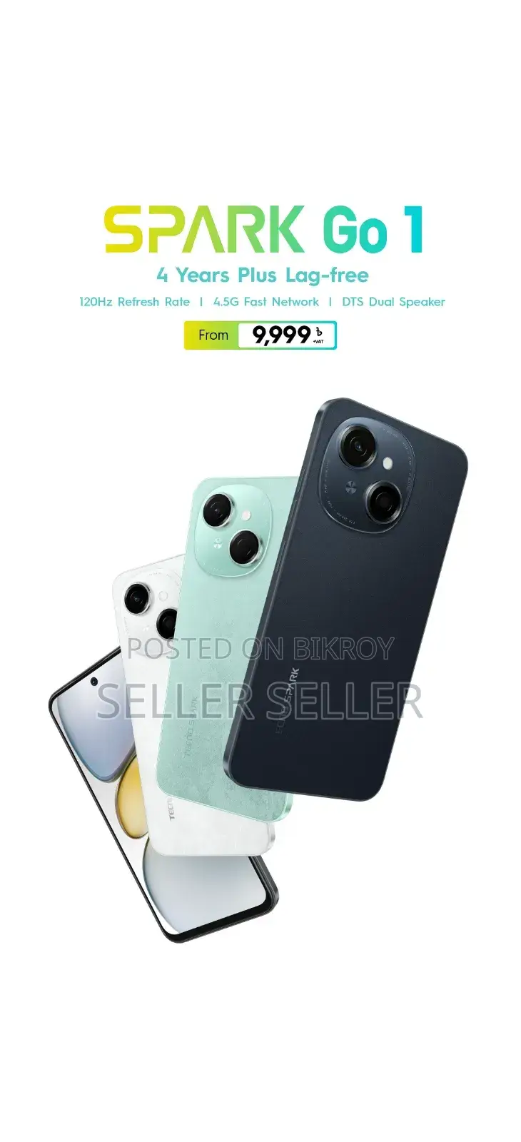 Tecno Spark Go 64 GB Black