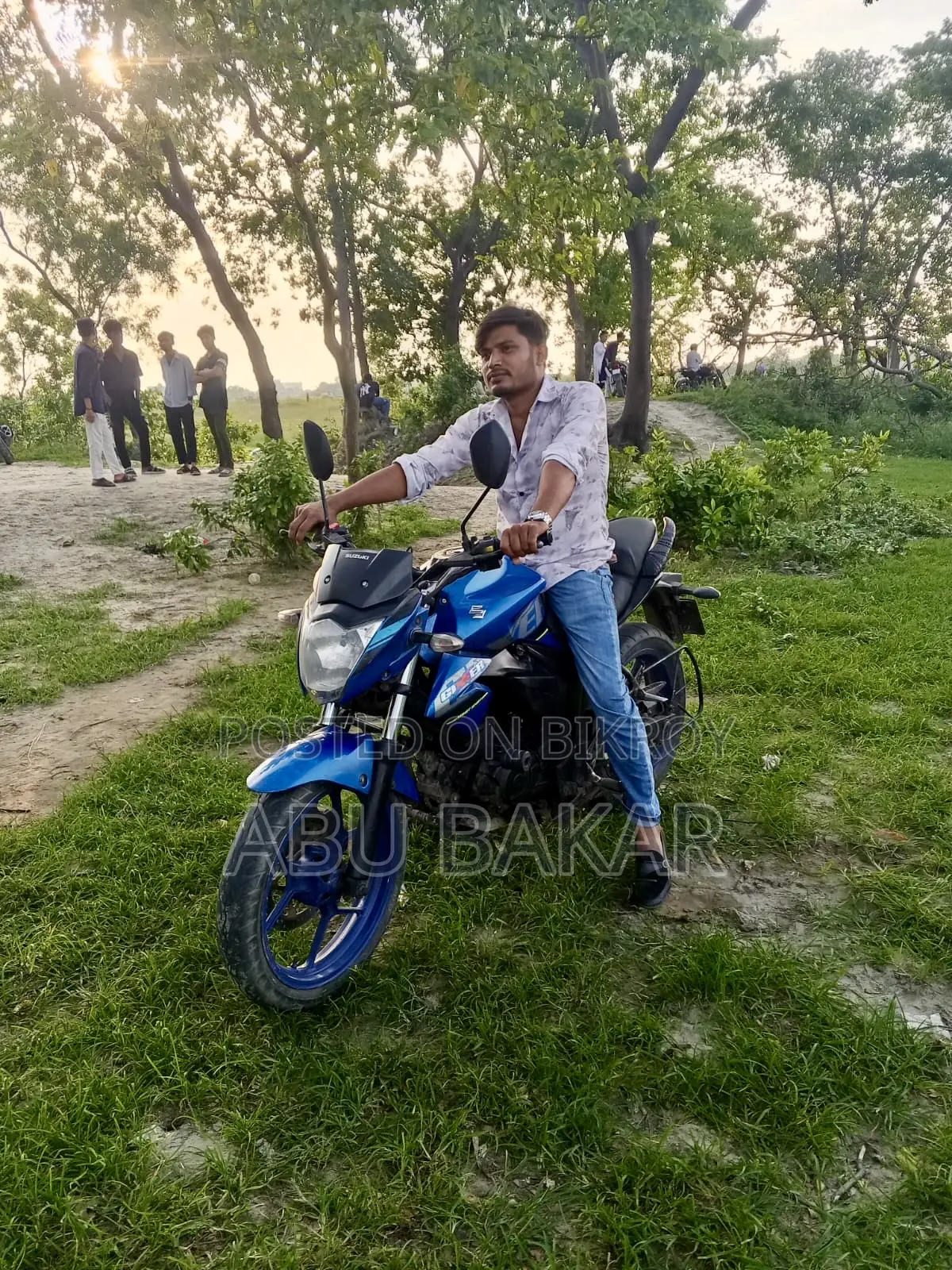 Suzuki Gixxer Monotone 2017 Blue