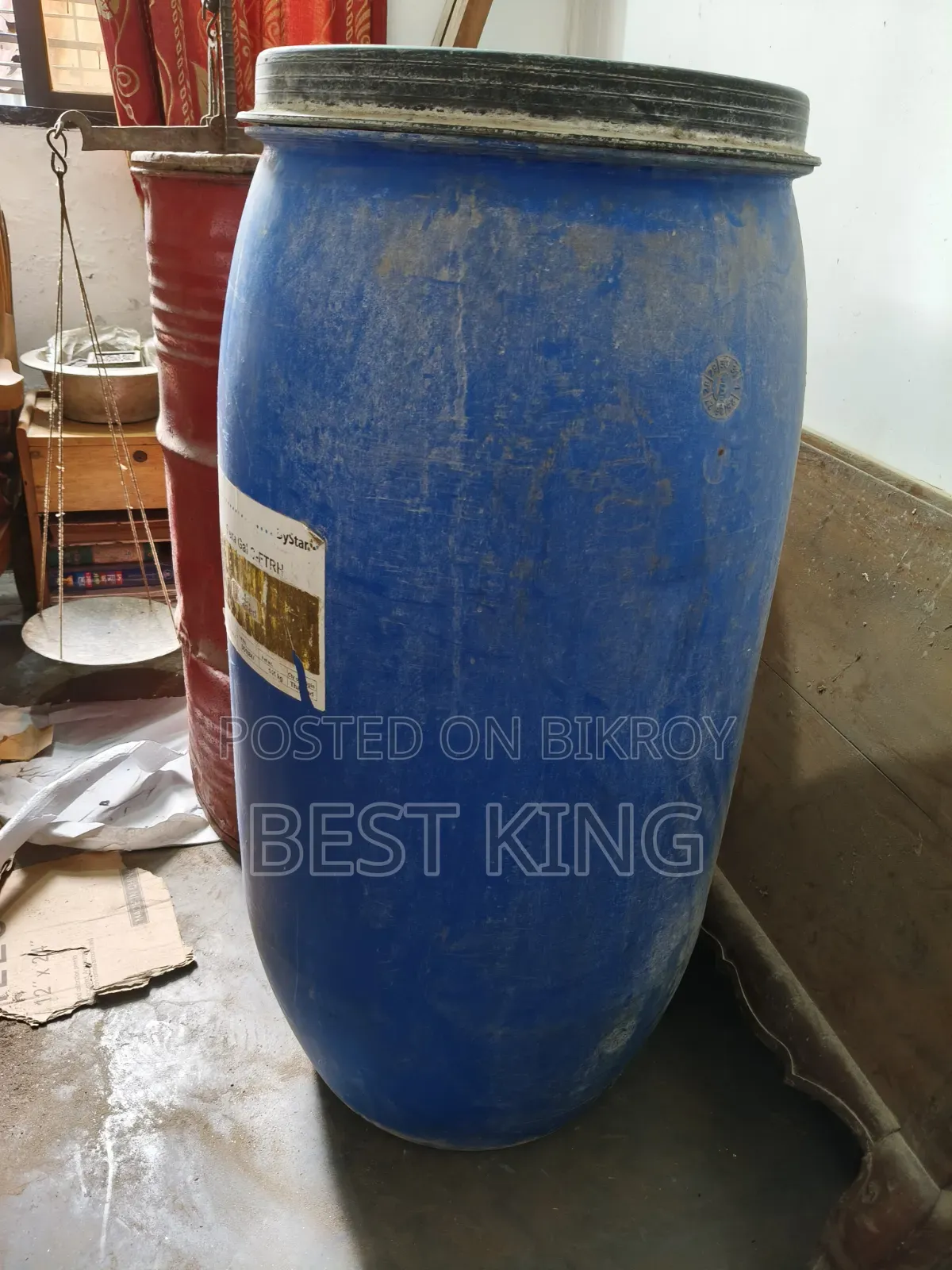 Foreign Chemical Drum