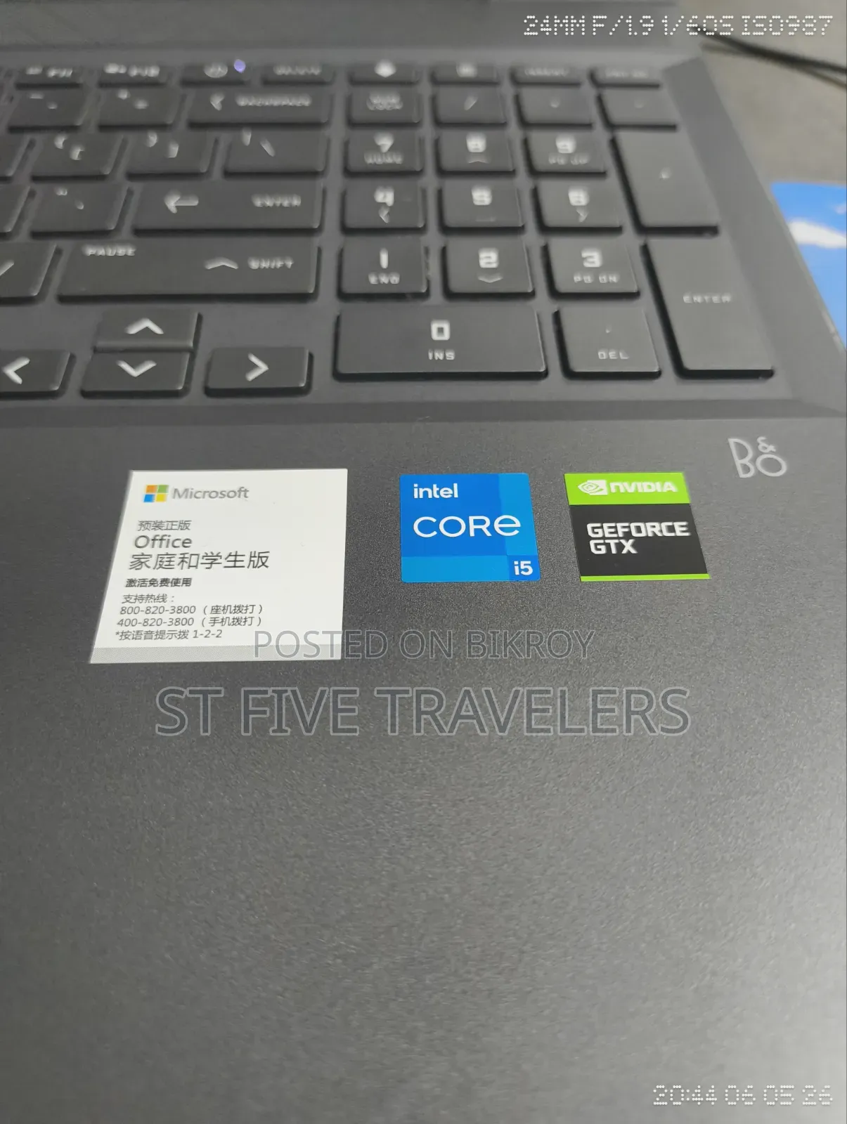 Laptop HP Victus 16 16GB Intel Core I5 SSD 256GB