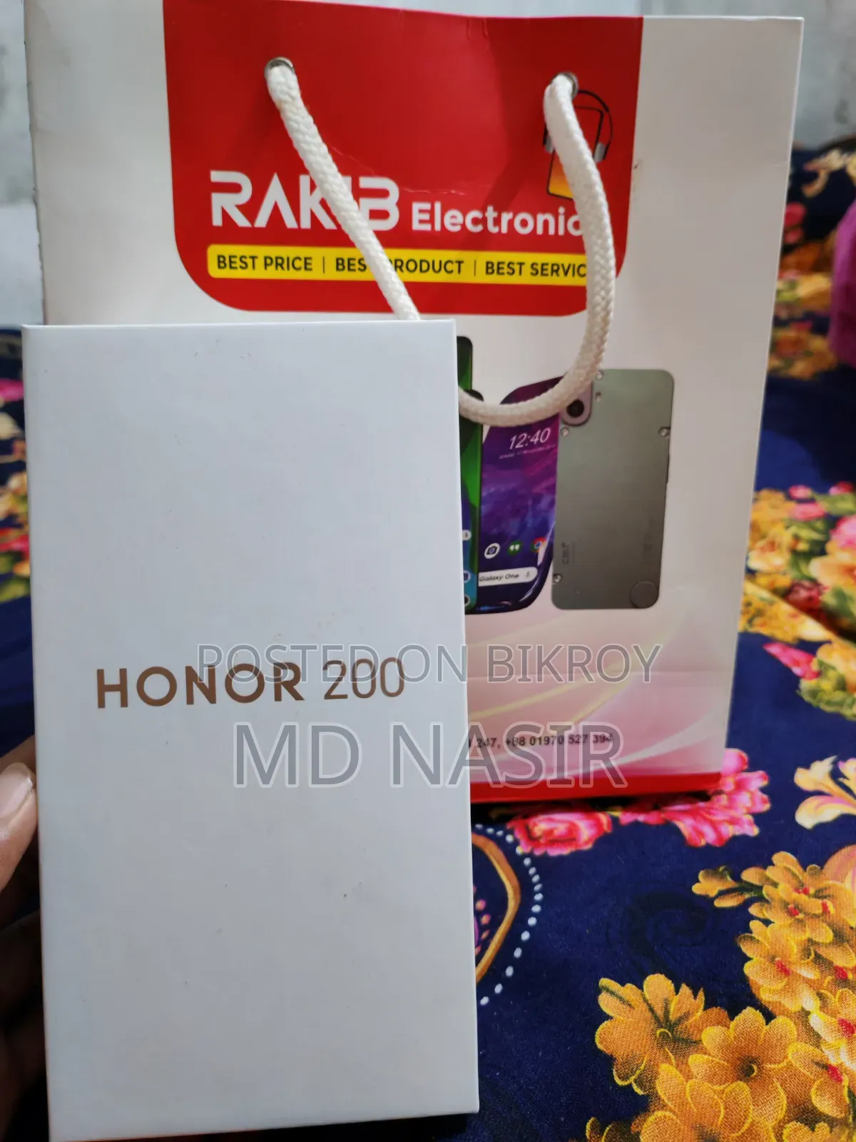 Honor 200 256 GB Black