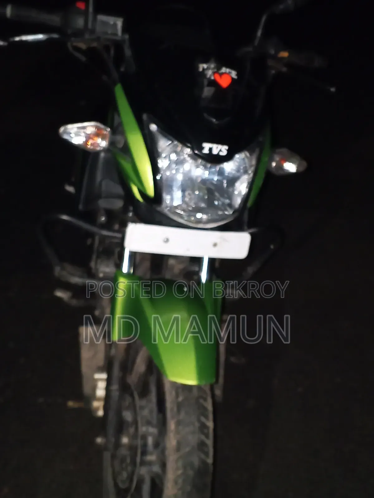 TVS Stryker 125 2019 Green