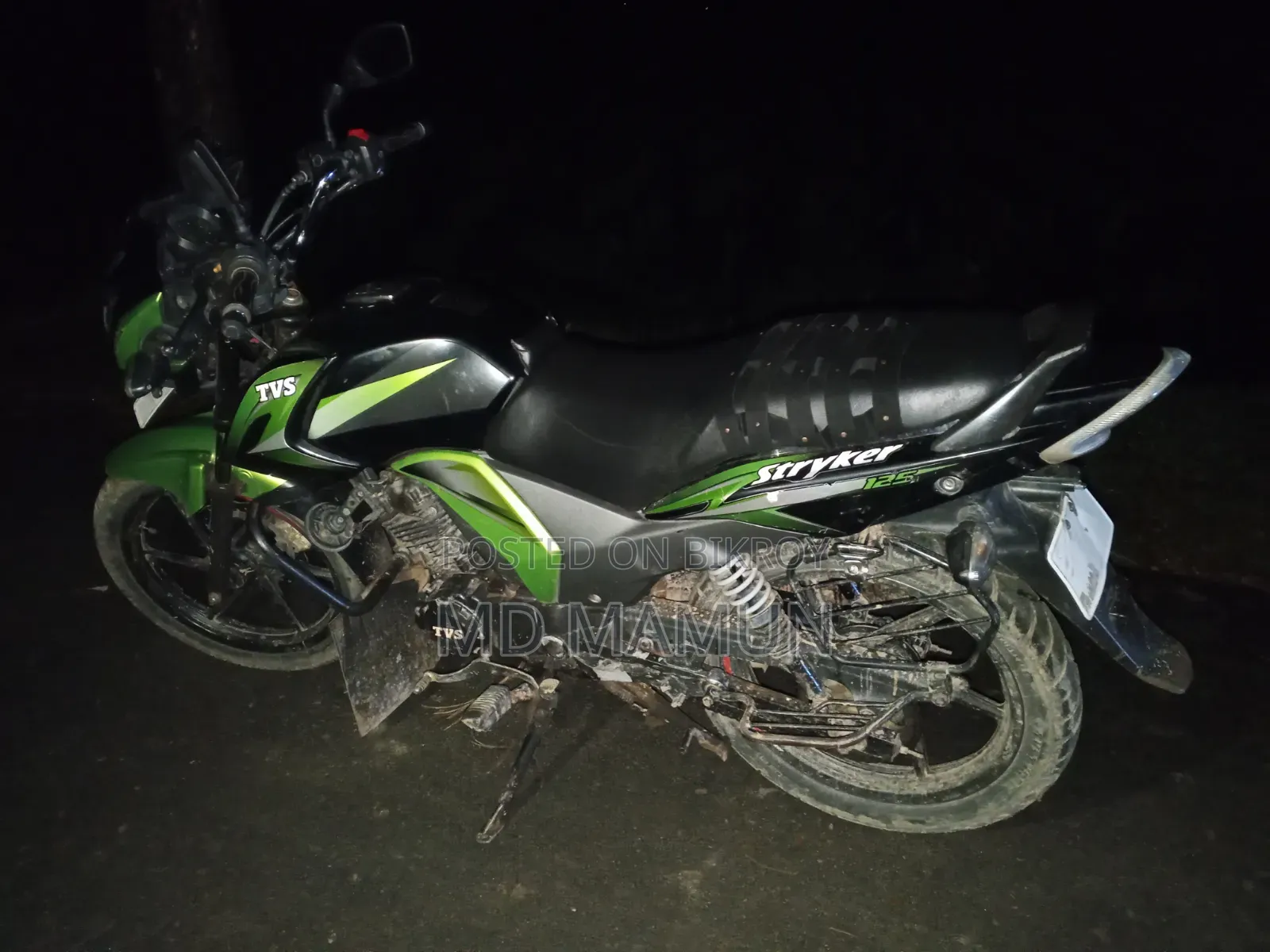 TVS Stryker 125 2019 Green