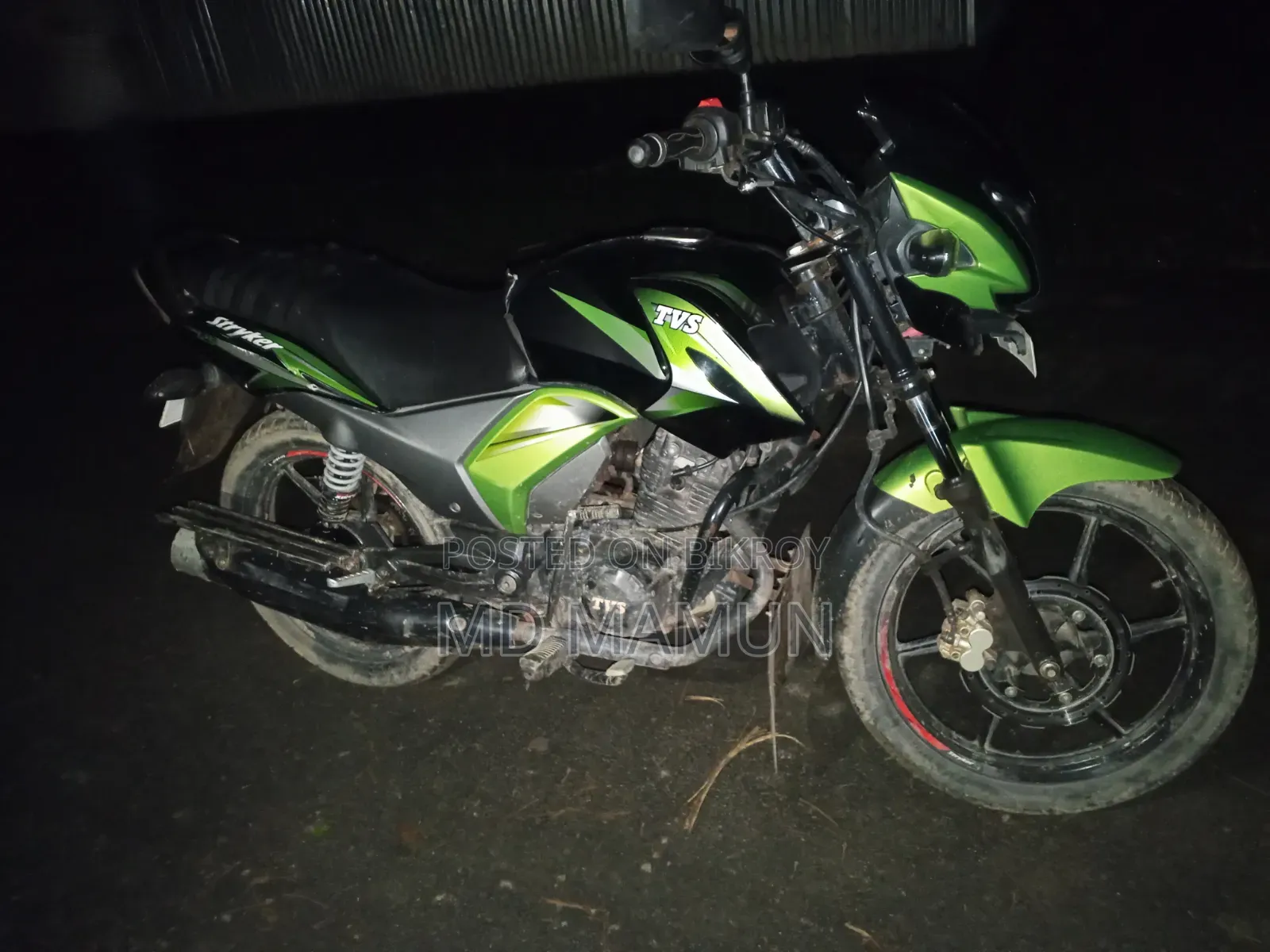 TVS Stryker 125 2019 Green