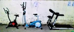 Treadmill, Spinning Bike, Exercise Bike Combo Fixed Price