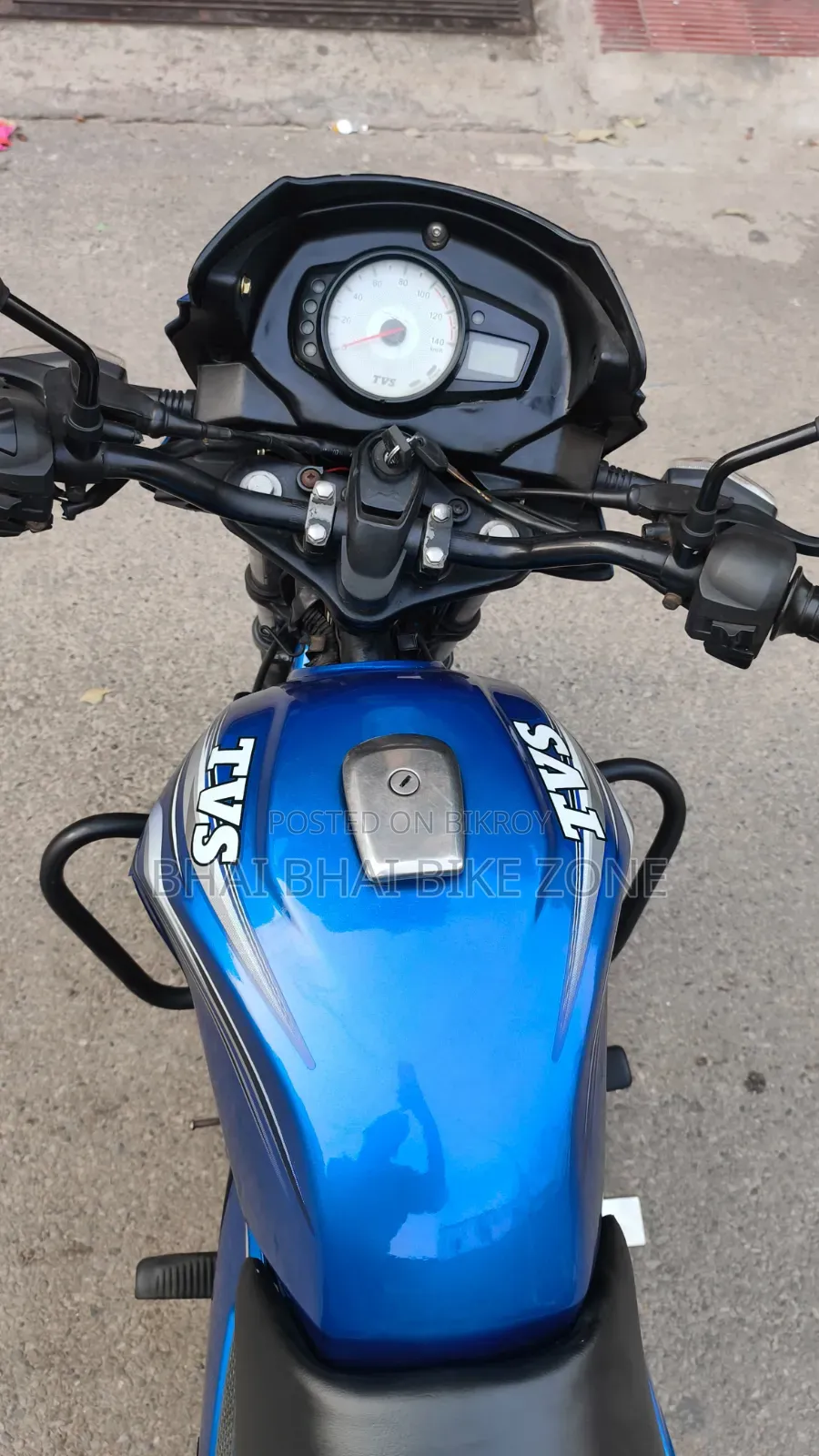 TVS Metro Plus 2017 Blue