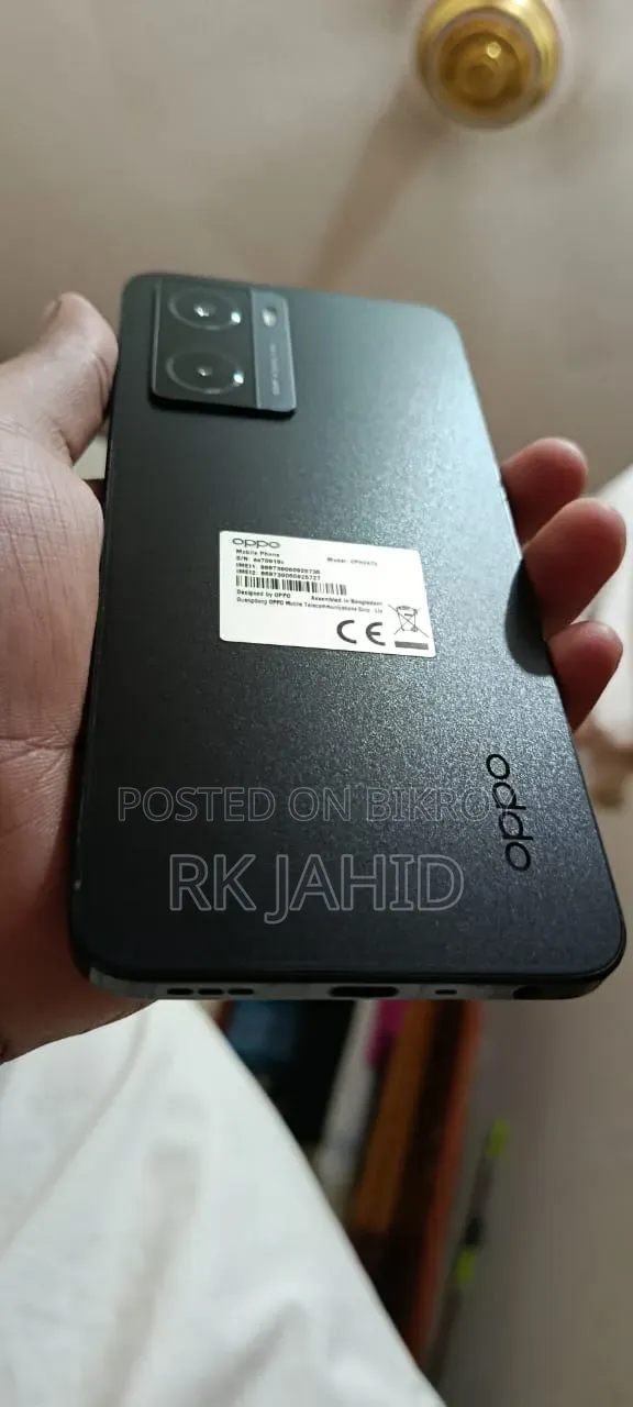Oppo A77s 128 GB Black