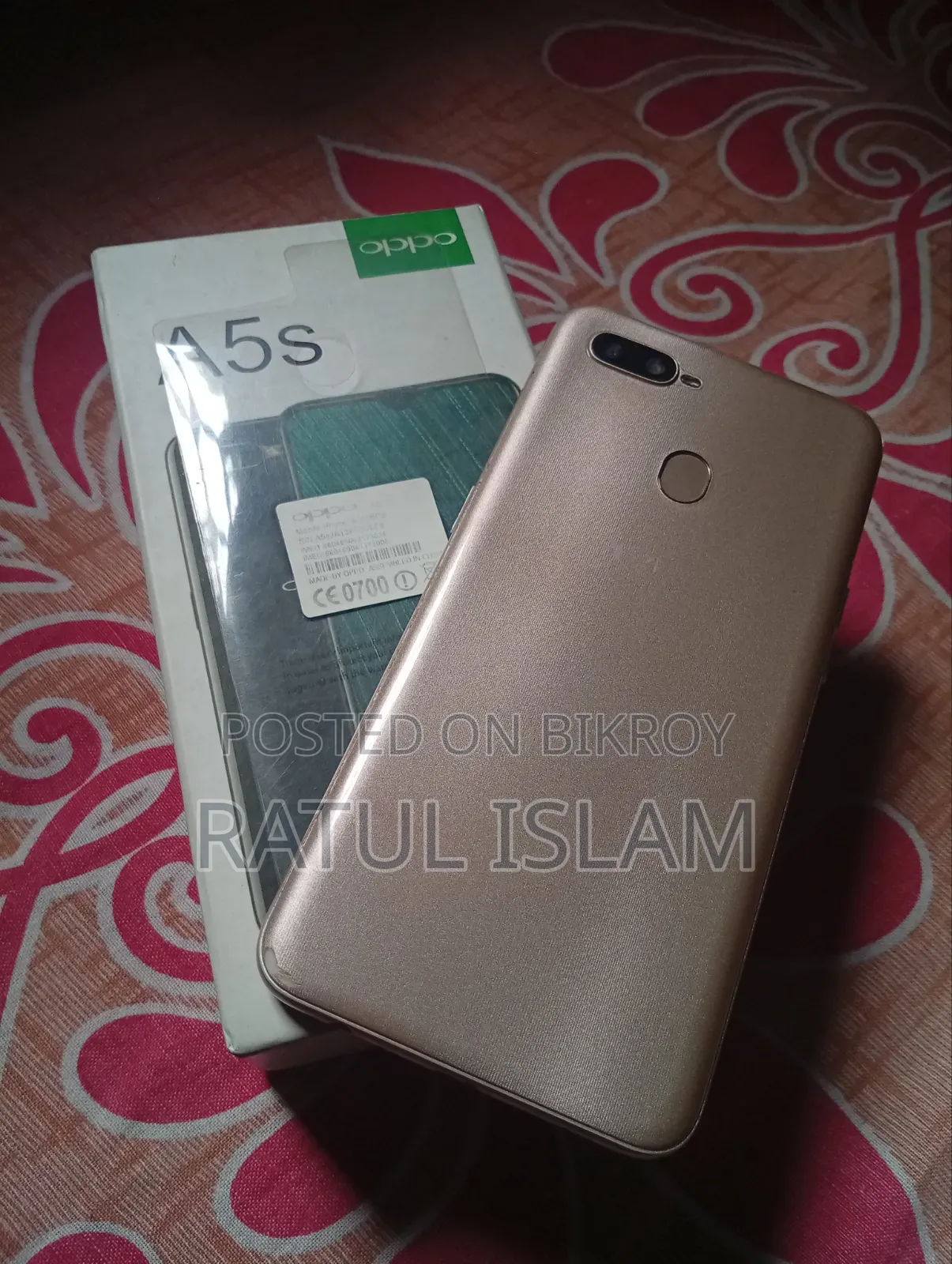 Oppo A5 128 GB Gold