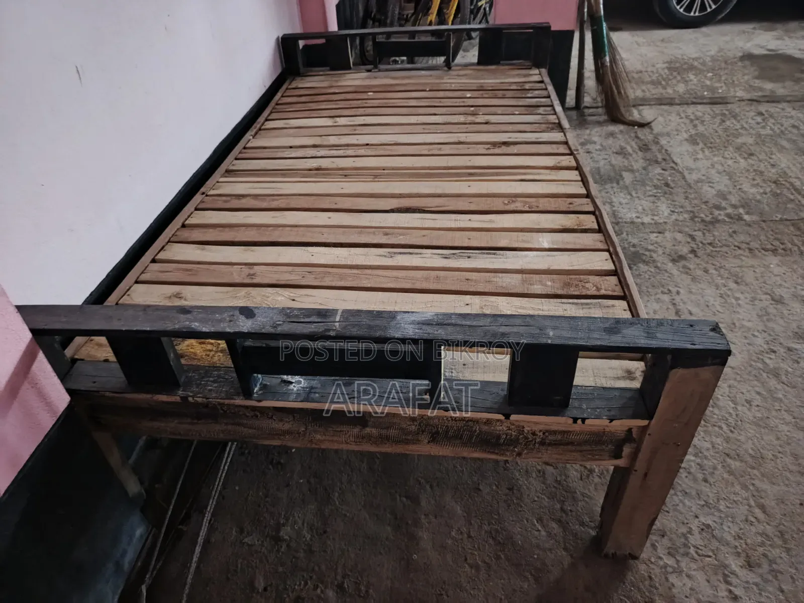 Wooden Bed