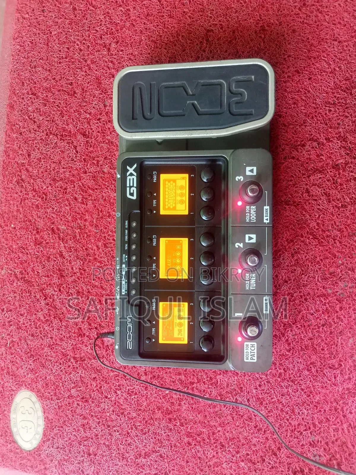 Zoom G3x Multi Effects Processor