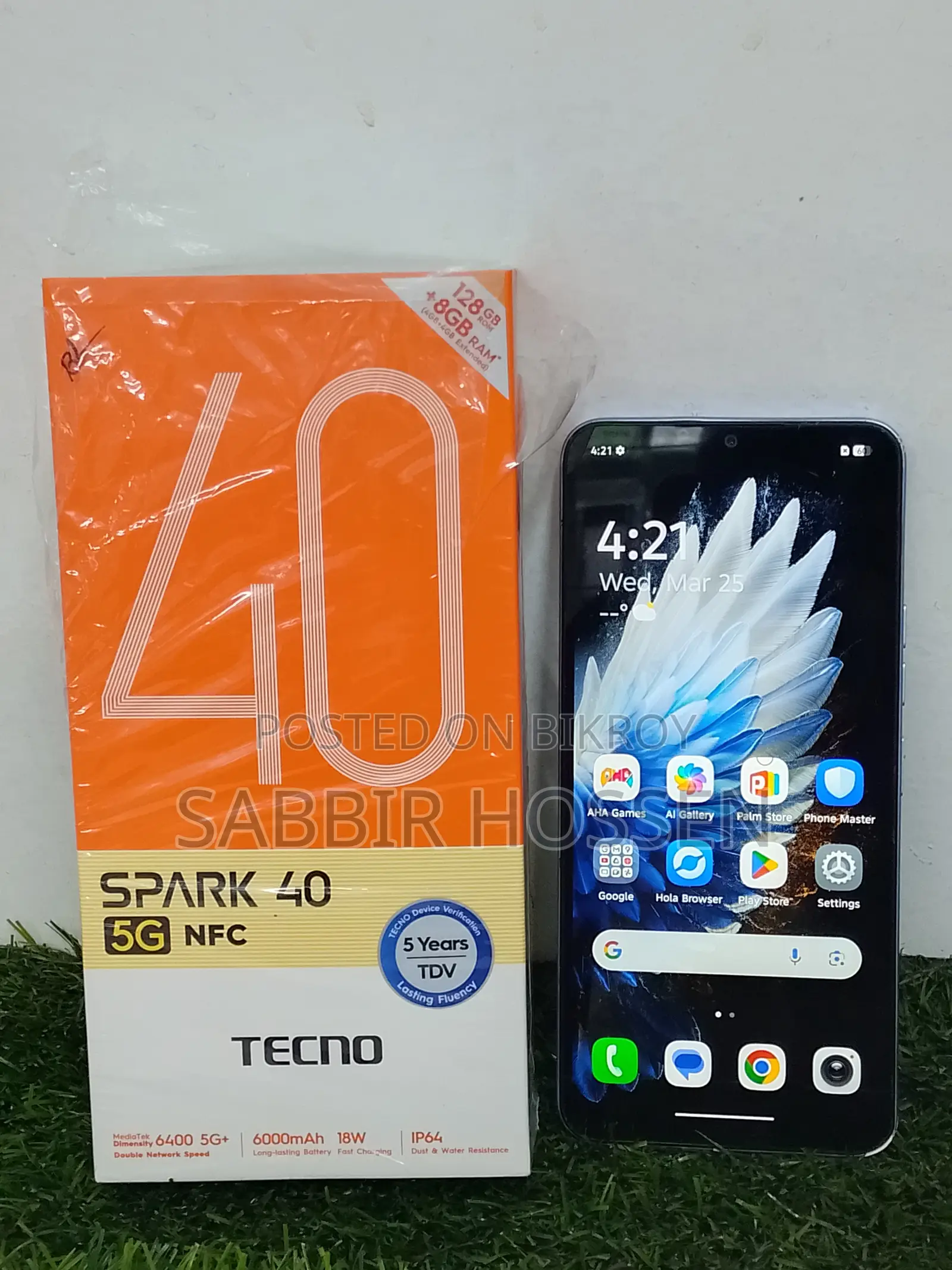 Tecno Spark 40 128 GB Blue