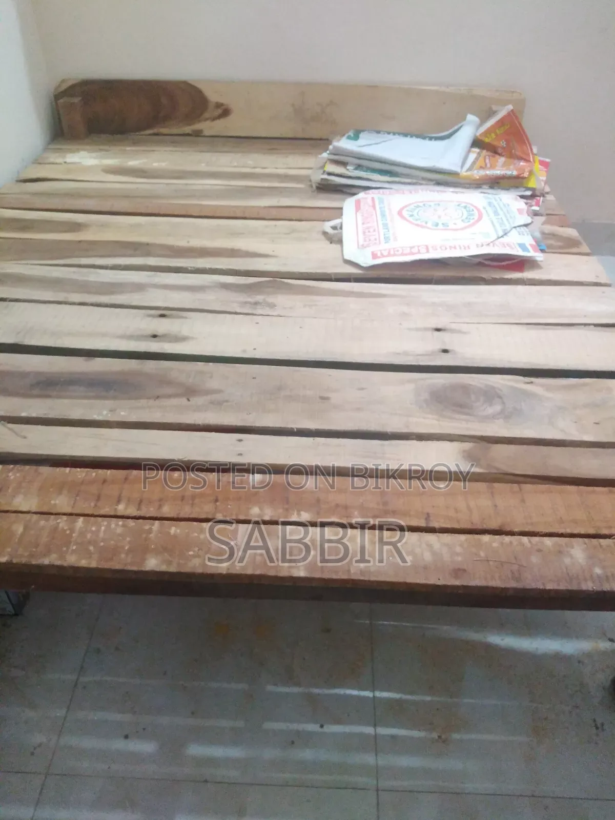 Wooden bed (khat)