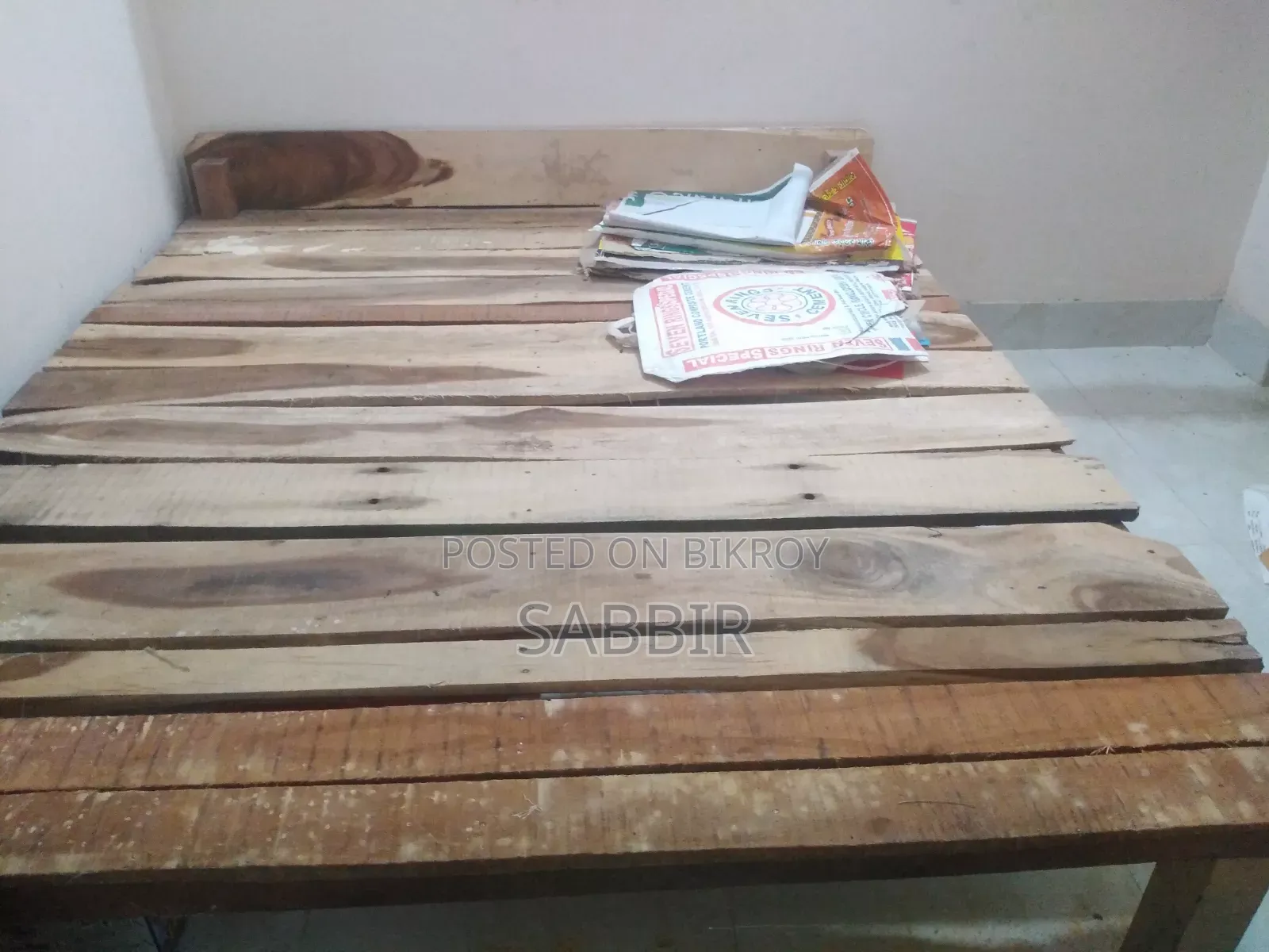Wooden bed (khat)