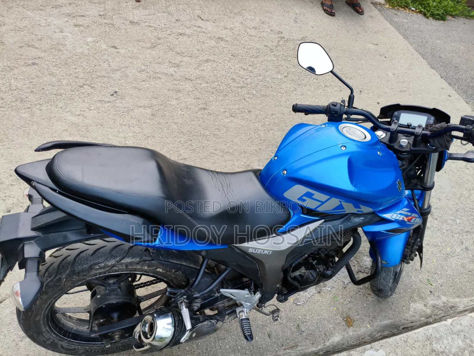 Suzuki Gixxer Monotone 2019 Blue