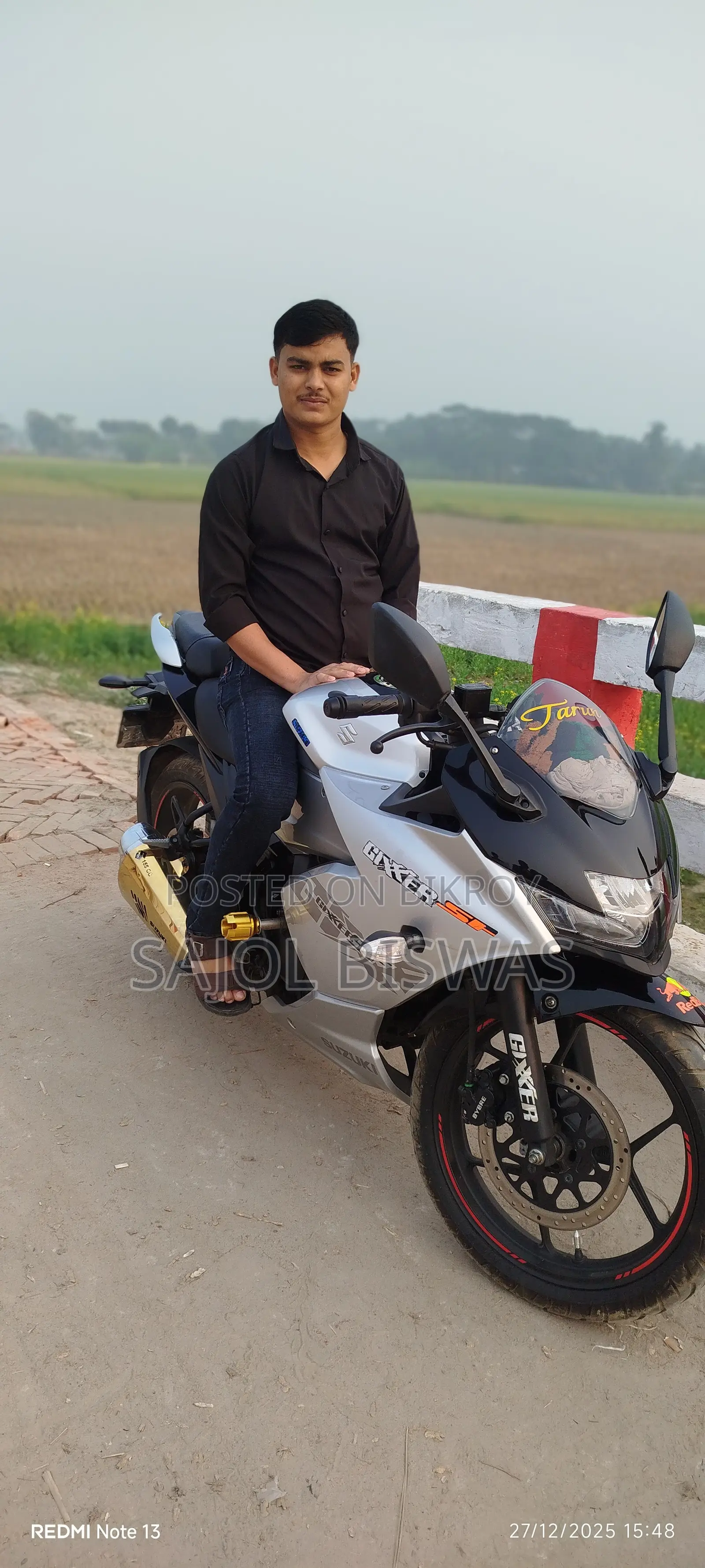 New Suzuki Gixxer SF 2023 White