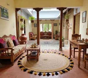 Floor Mat (Natural Jut  Beni)