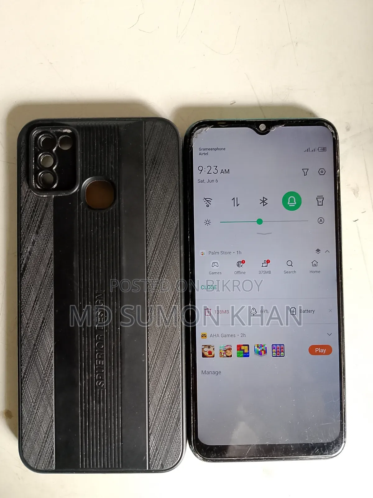Infinix Smart 6 HD 64 GB Blue