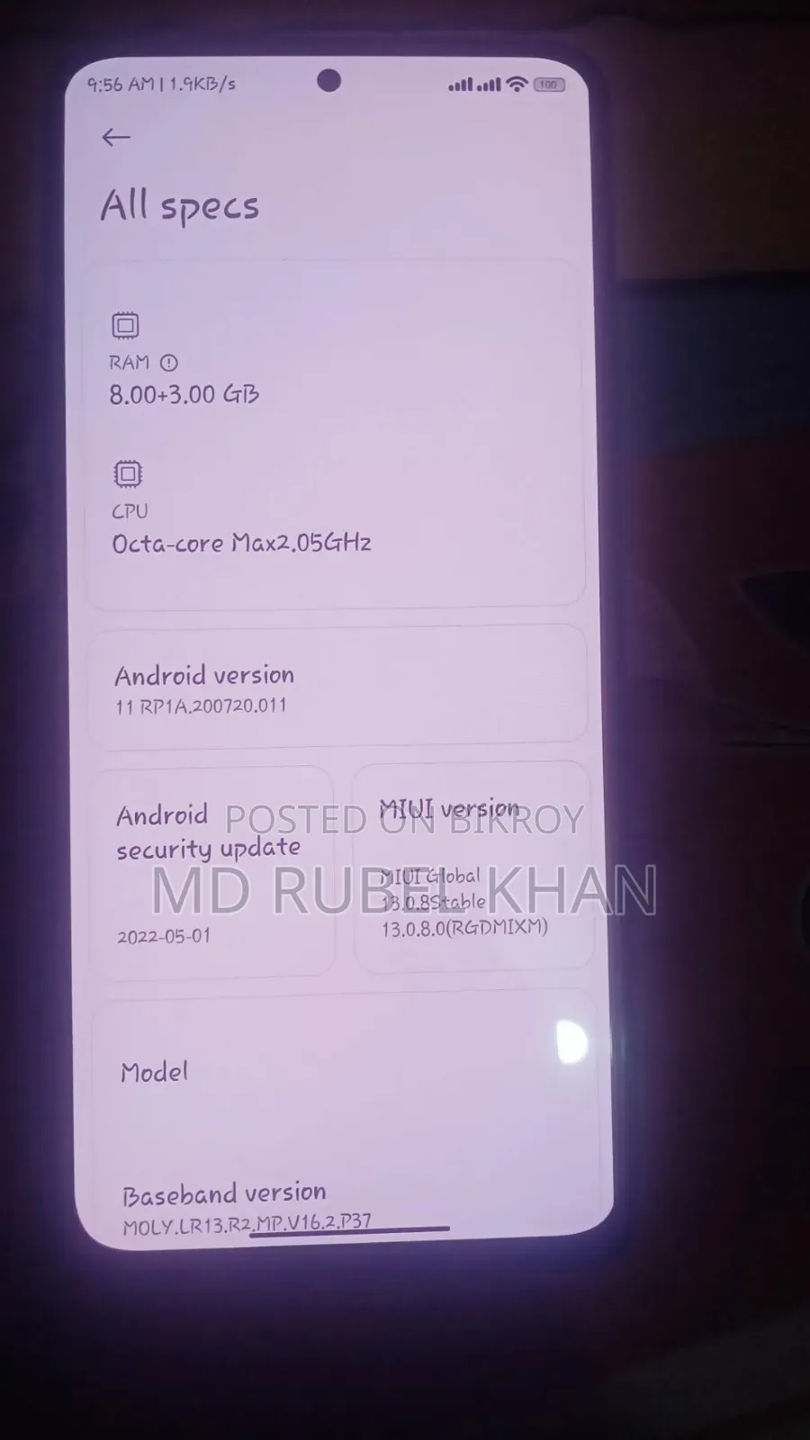 Xiaomi Redmi Note 11 Pro 128 GB White
