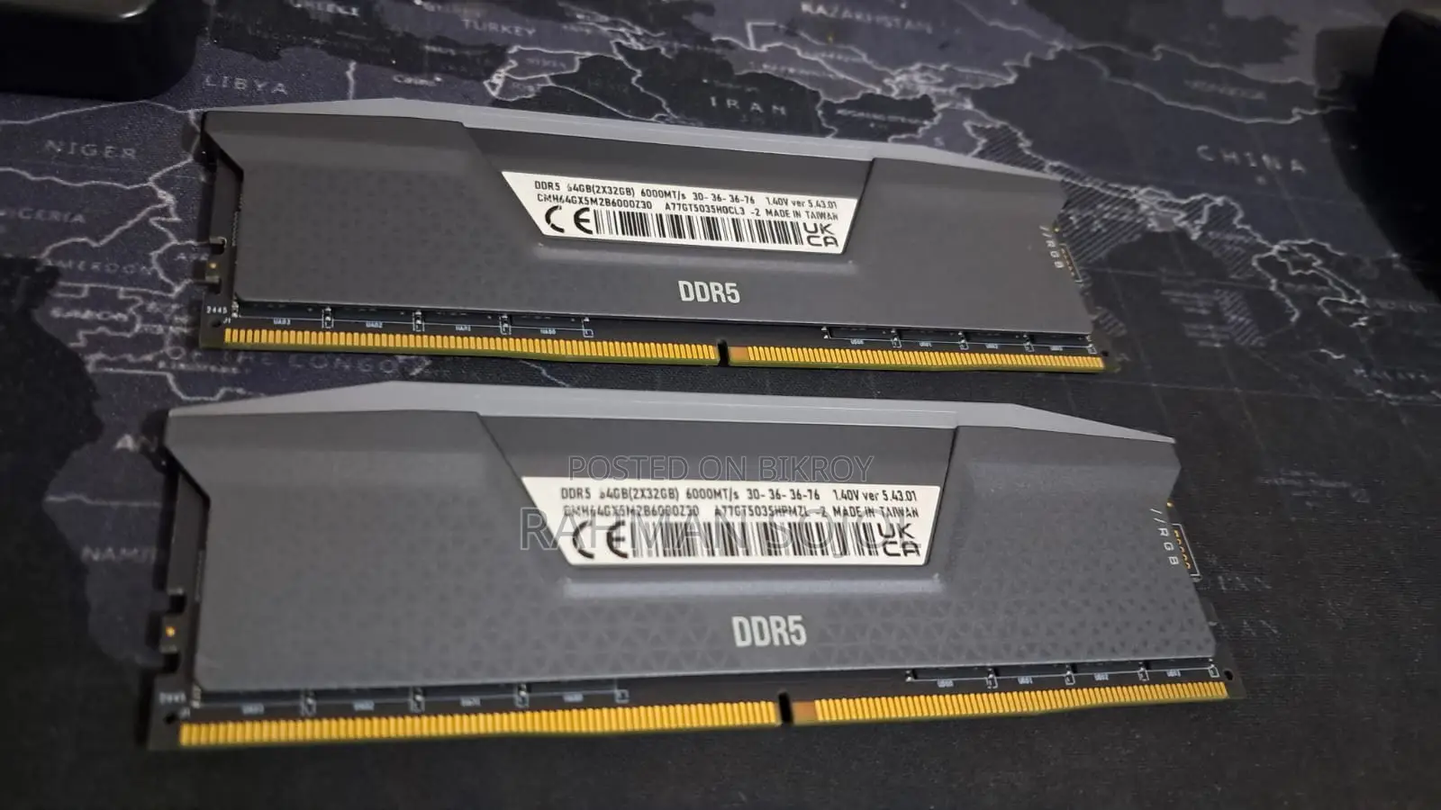 Corsair Vengeance RGB 2x32gb Ddr5 6000mhz Cl30 Desktop Ram