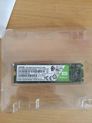 সাটা এসএসডি ২৪০জিবি ডব্লিউডি গ্রিন + ২৪০জিবি এম২ এসএসডি
