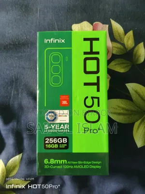 New Infinix Hot 50 Pro+ 4G 256 GB Silver