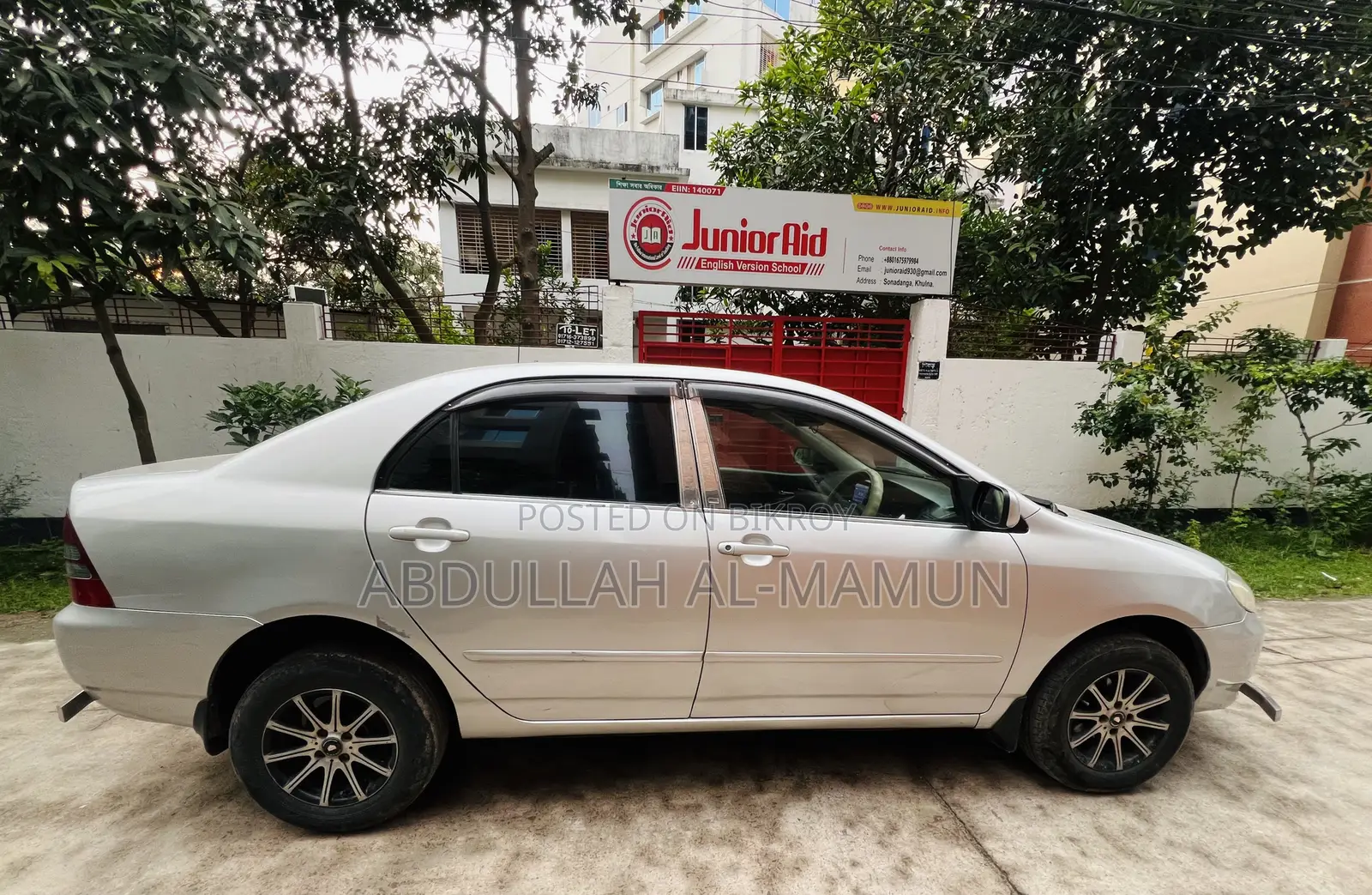 Toyota Corolla 2003 Silver