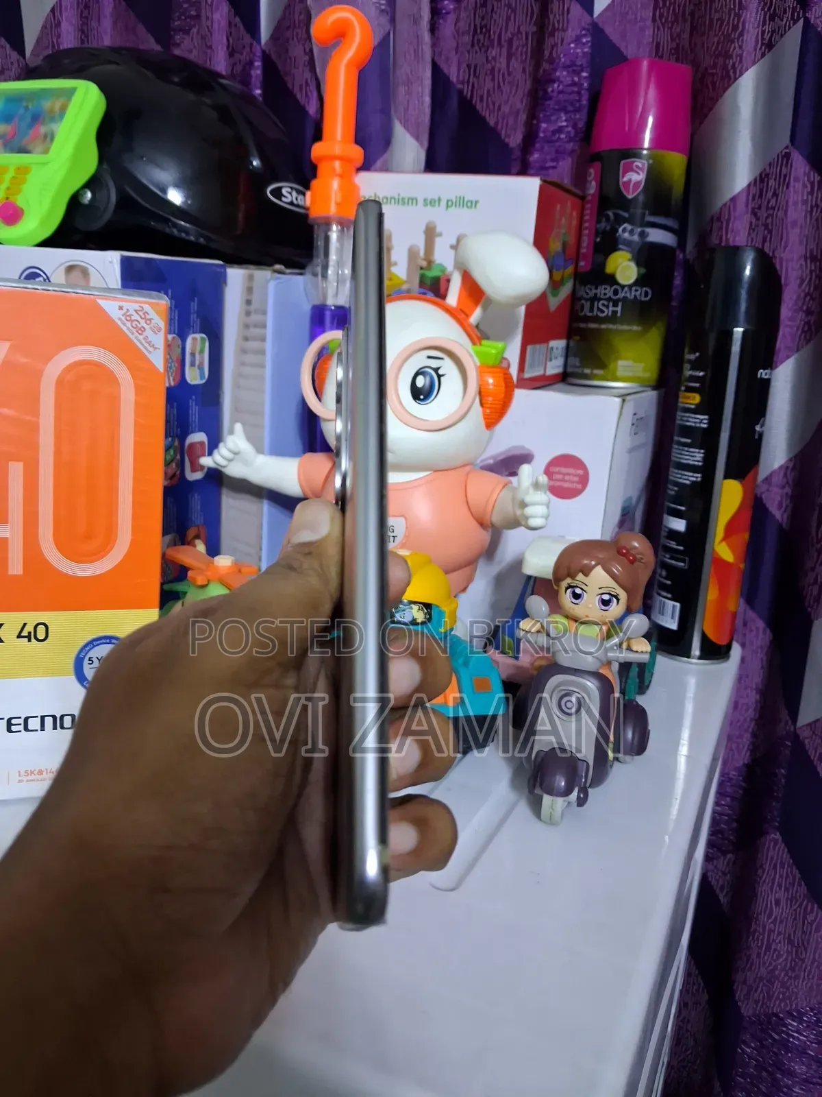 নতুন Tecno Spark 20 Pro Plus ২৫৬ জিবি গ্রে