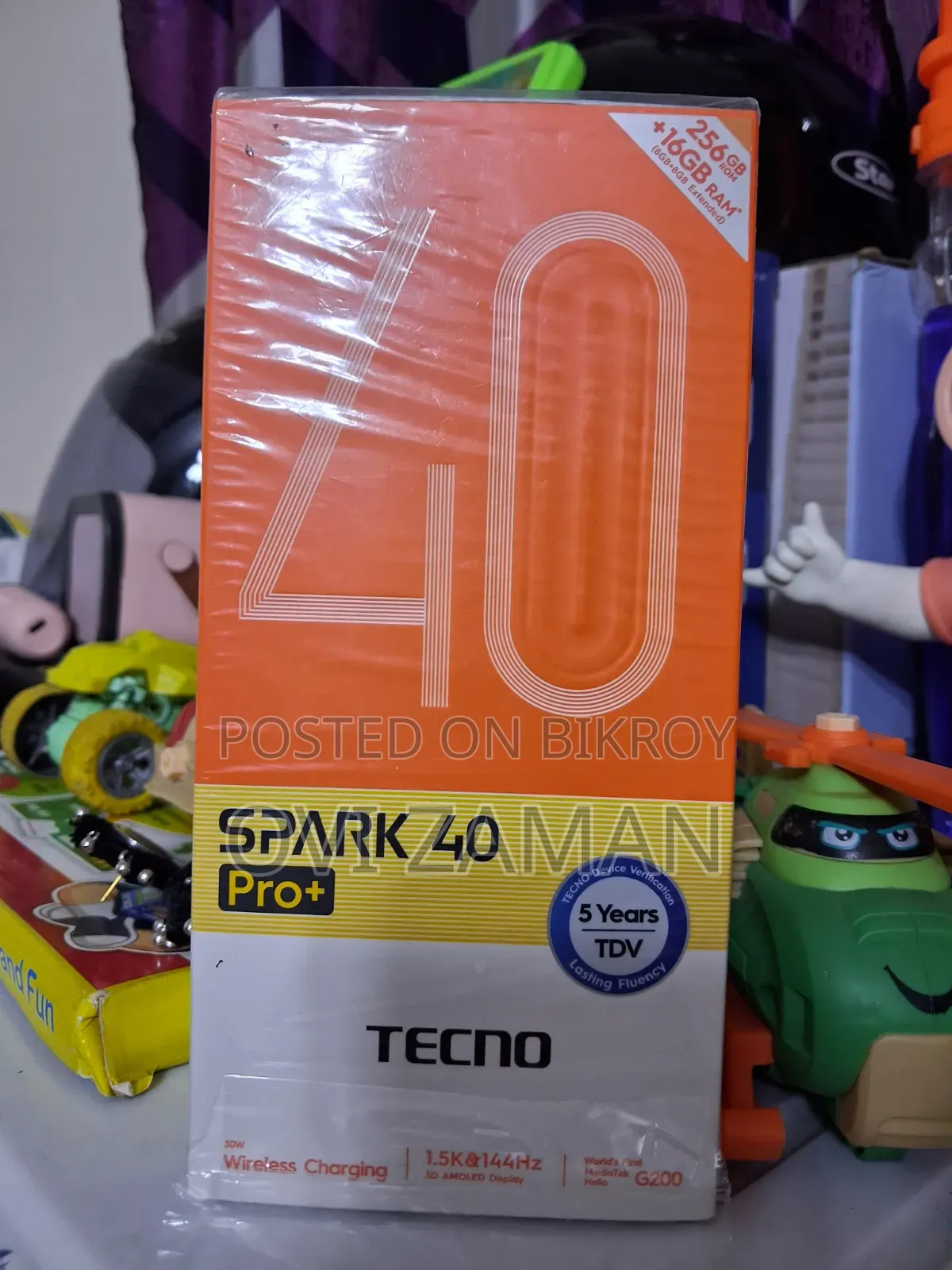 নতুন Tecno Spark 20 Pro Plus ২৫৬ জিবি গ্রে