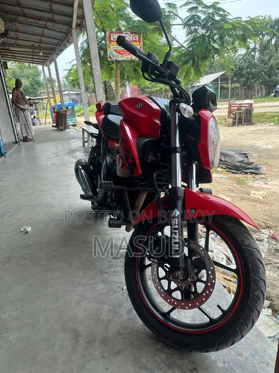 Suzuki Gixxer Fi ABS 2023 Red